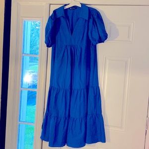 Blue Zara Long dress